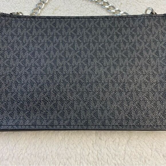 MICHAEL KORS SIGNATURE LOGO BELT BAG WITH CHAIN PULL NWT - Picture 3 of 10